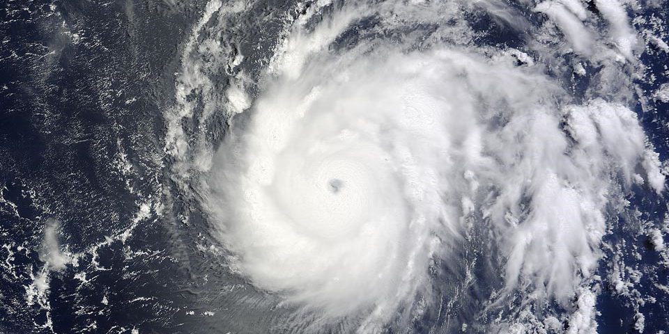 hurricane gutter damage